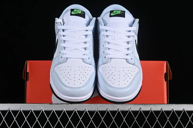 All categories Nk SB Dunk series Nk SB Dunk Low low-top sneakers Nk Dunk Low white gray green SB low-top casual sneakers FB9109-107